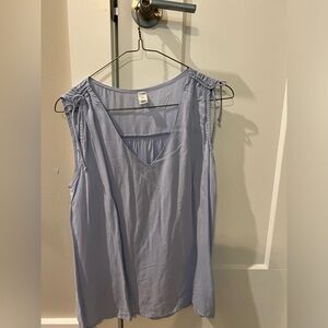 Old Navy Sky Blue Sleeveless Loose Top